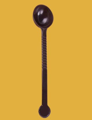 Fotos WEB - Cuchara dosificadora plástica negra