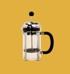 Diseño sin título - Prensa Francesa Plateada 350ml
