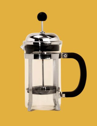 Diseño sin título - Prensa Francesa Plateada 600ml